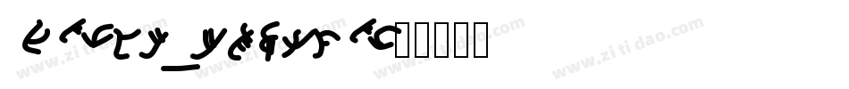 Elven Normal字体转换